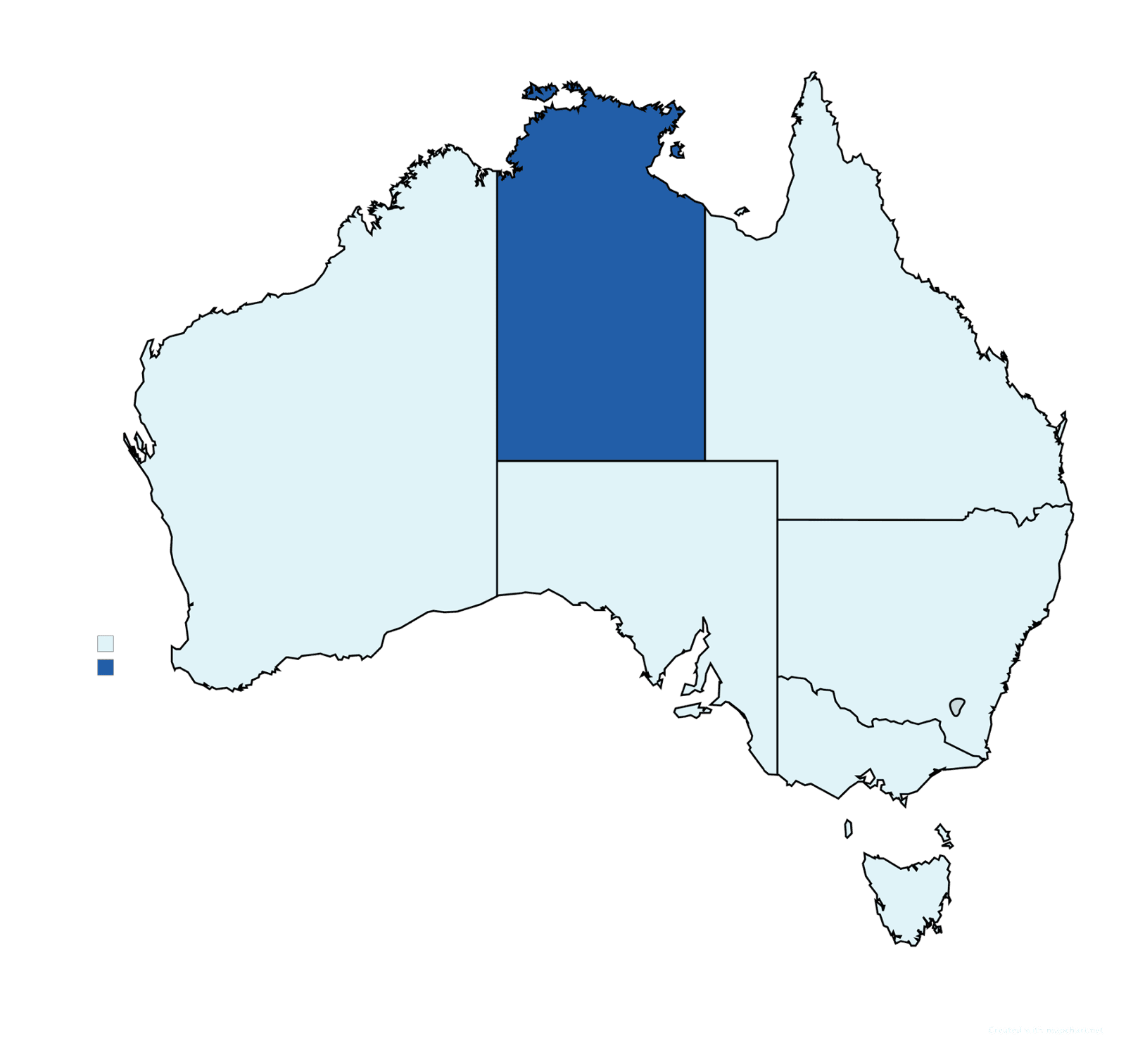 Northern Territory Map